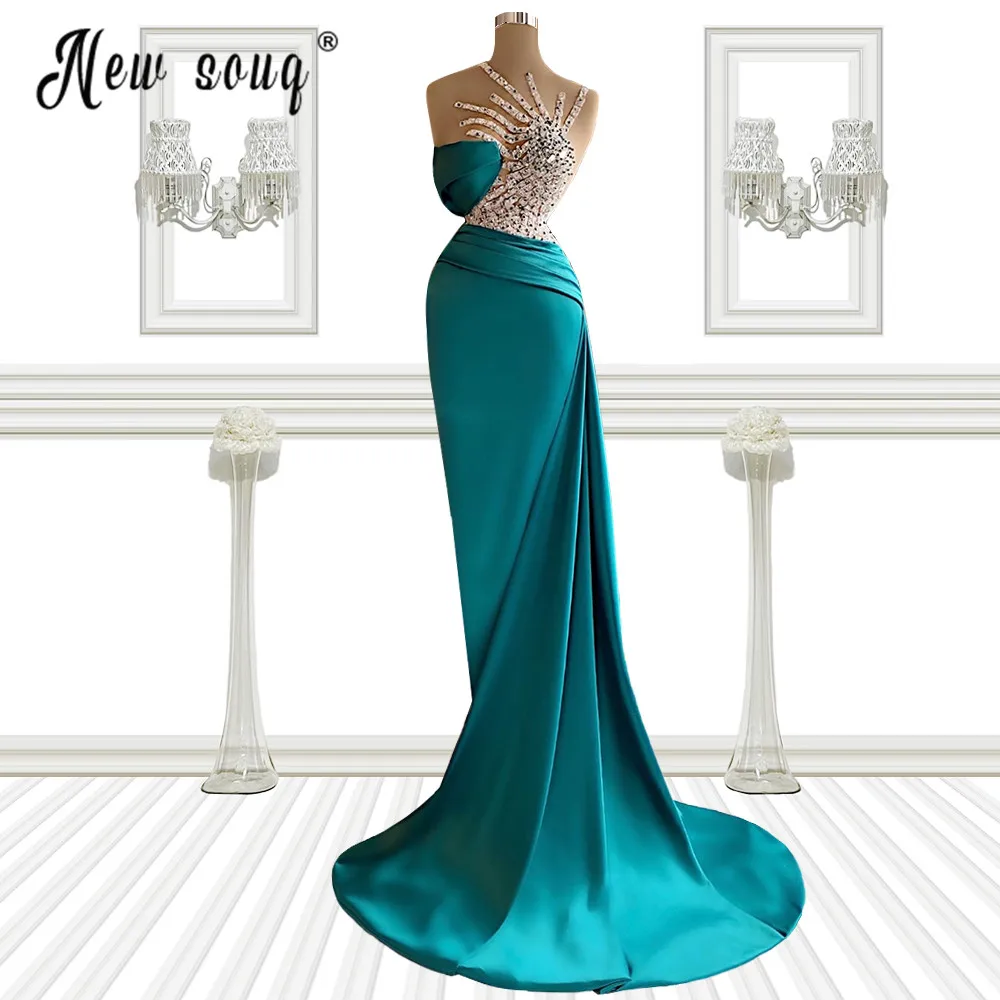 Luxury Hot Green Evening Dresses Sequined Beading Long Mermaid Prom Gown 2021 Glitter Party Dress Pattern Satin Long Robes
Luxury Hot Green Evening Dresses Sequined Beading Long Mermaid Prom Gown 2021 Glitter Party Dress Pattern Satin Long Robes