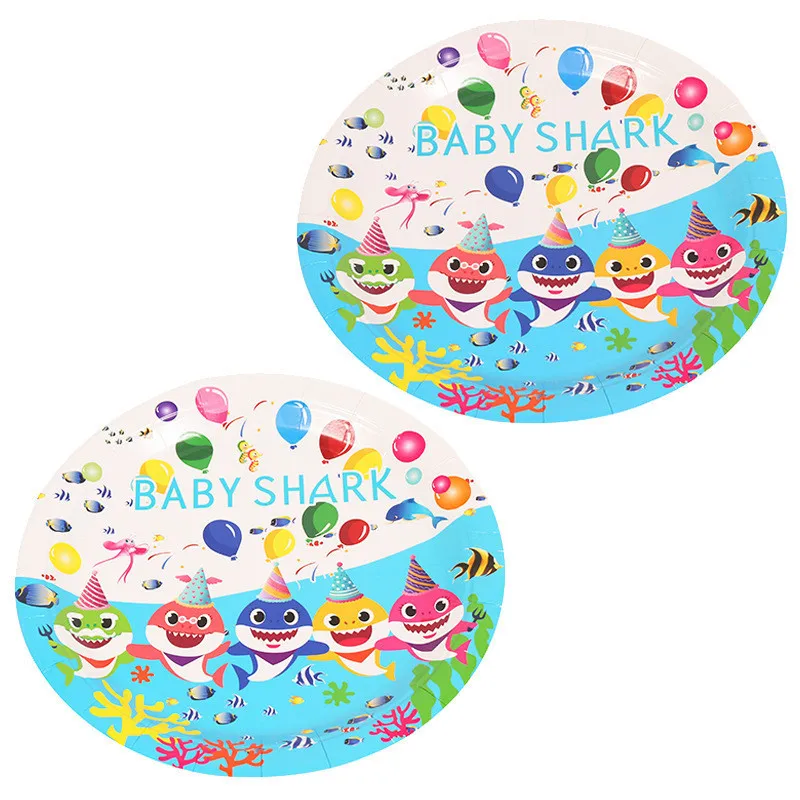 Ocean shark theme tableware baby balloon birthday party decoration disposable paper plate paper cup tablecloth hat baby shower
Ocean shark theme tableware baby balloon birthday party decoration disposable paper plate paper cup tablecloth hat baby shower