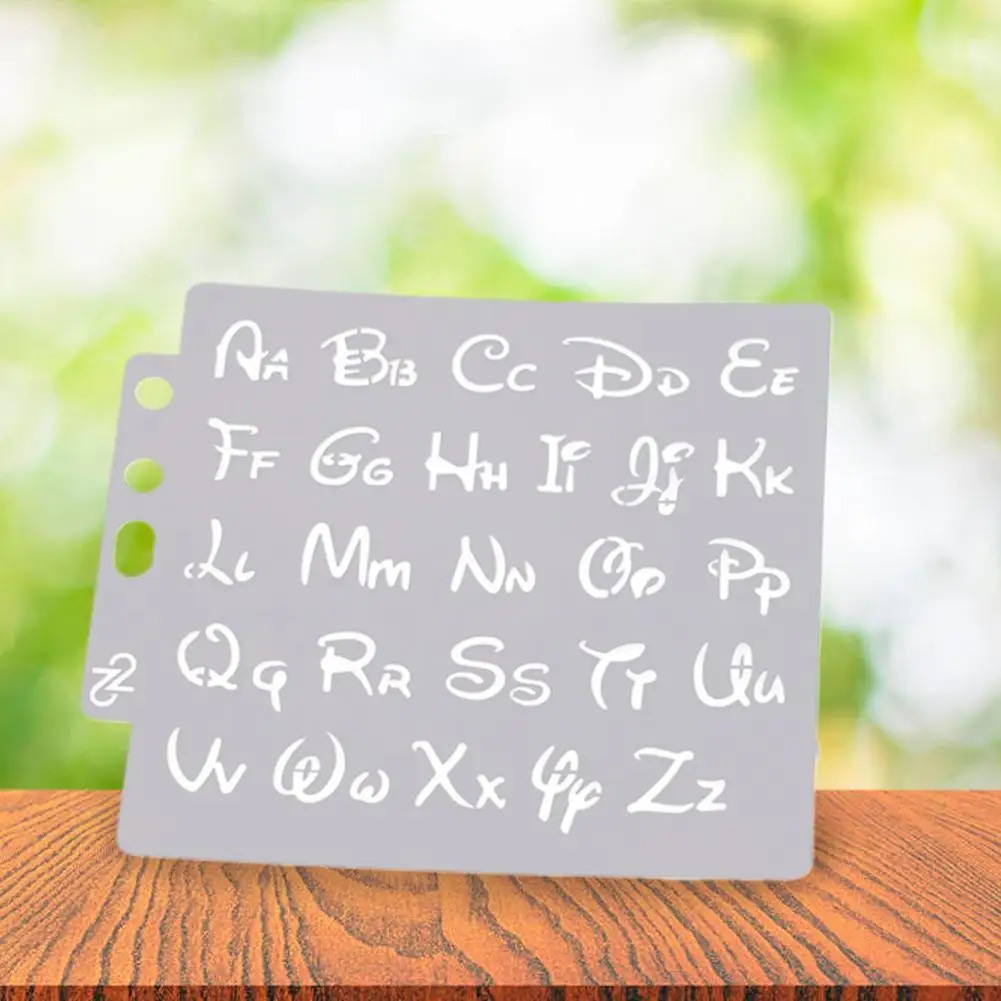 Alphabet Letter Stencils Template Painting Scrapbooking Template Embossing Stamping Album Letter Ruler Card DIY Openwork La W7E5
Alphabet Letter Stencils Template Painting Scrapbooking Template Embossing Stamping Album Letter Ruler Card DIY Openwork La W7E5