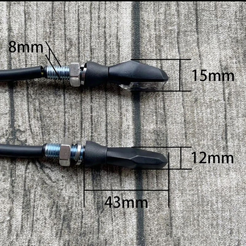 CE E-Stamp Mark 12V Mini Motorcycle General LED Turn Signal Lamp Motorbike Indicators Lights motorcycle
CE E-Stamp Mark 12V Mini Motorcycle General LED Turn Signal Lamp Motorbike Indicators Lights motorcycle