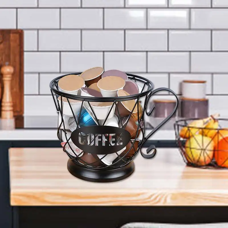 Universal Coffee Capsule Storage Basket Coffee Cup Basket Vintage Coffee Pod Organizer Holder Black For Home Cafe Hotel
Universal Coffee Capsule Storage Basket Coffee Cup Basket Vintage Coffee Pod Organizer Holder Black For Home Cafe Hotel