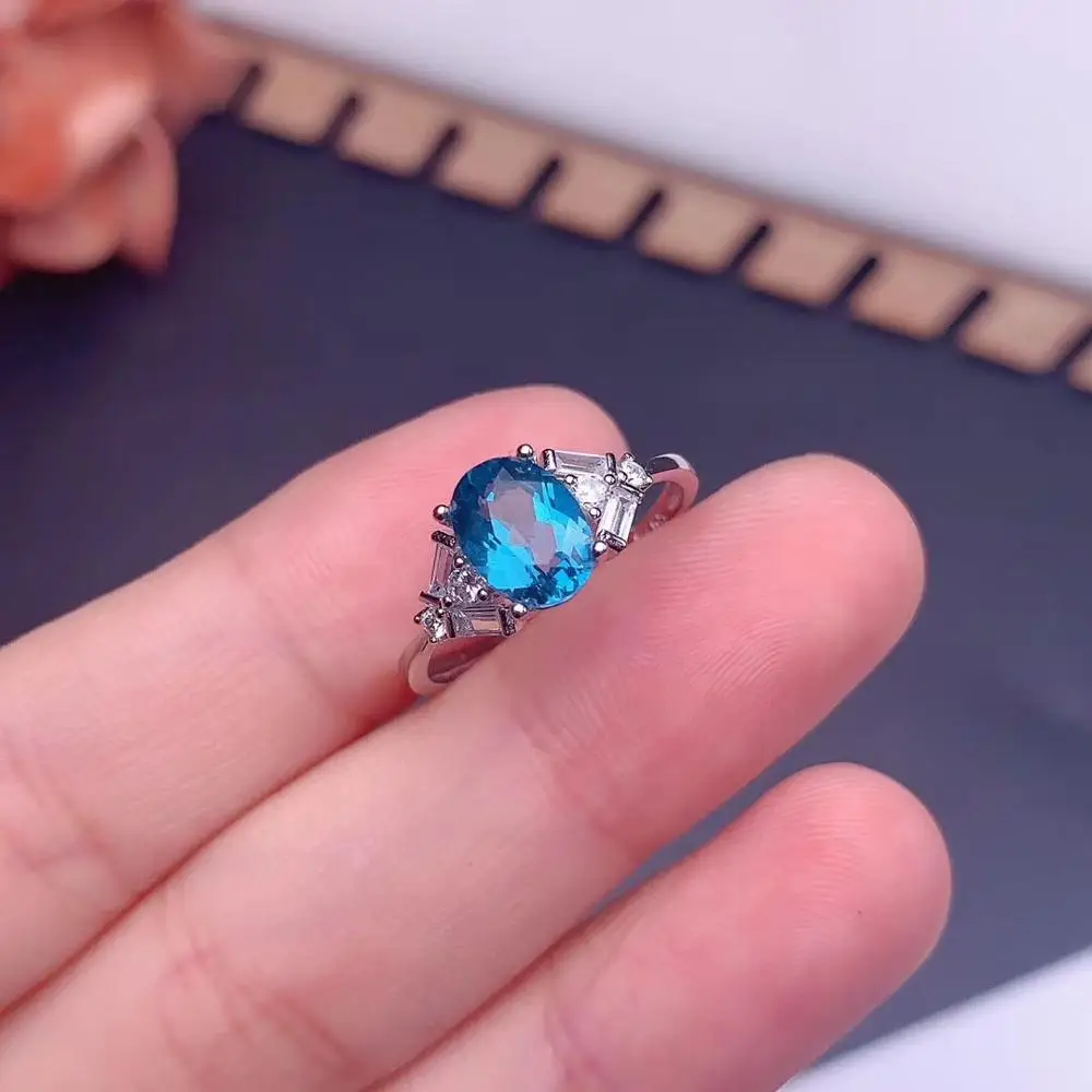 Ladies Fashion Natural Topaz 925 Silver Ring Changeable and Colorful Jewelry Birthday Gift
Ladies Fashion Natural Topaz 925 Silver Ring Changeable and Colorful Jewelry Birthday Gift