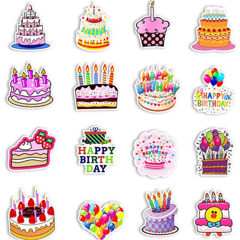 10/30/50PCS Cartoon Happy Birthday Graffiti Decoration Scooter Suitcase Laptop Waterproof Sticker Toy Wholesale
10/30/50PCS Cartoon Happy Birthday Graffiti Decoration Scooter Suitcase Laptop Waterproof Sticker Toy Wholesale