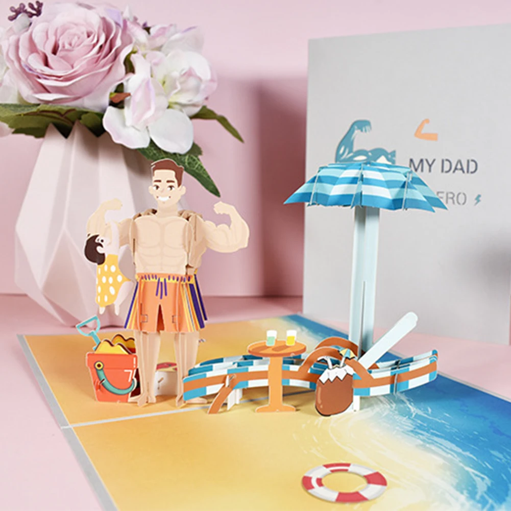 3dpop-up Handmade Father's Day Card Gift Card With Envelope For Home Party Holiday Gift Card accessories tools
3dpop-up Handmade Father's Day Card Gift Card With Envelope For Home Party Holiday Gift Card accessories tools