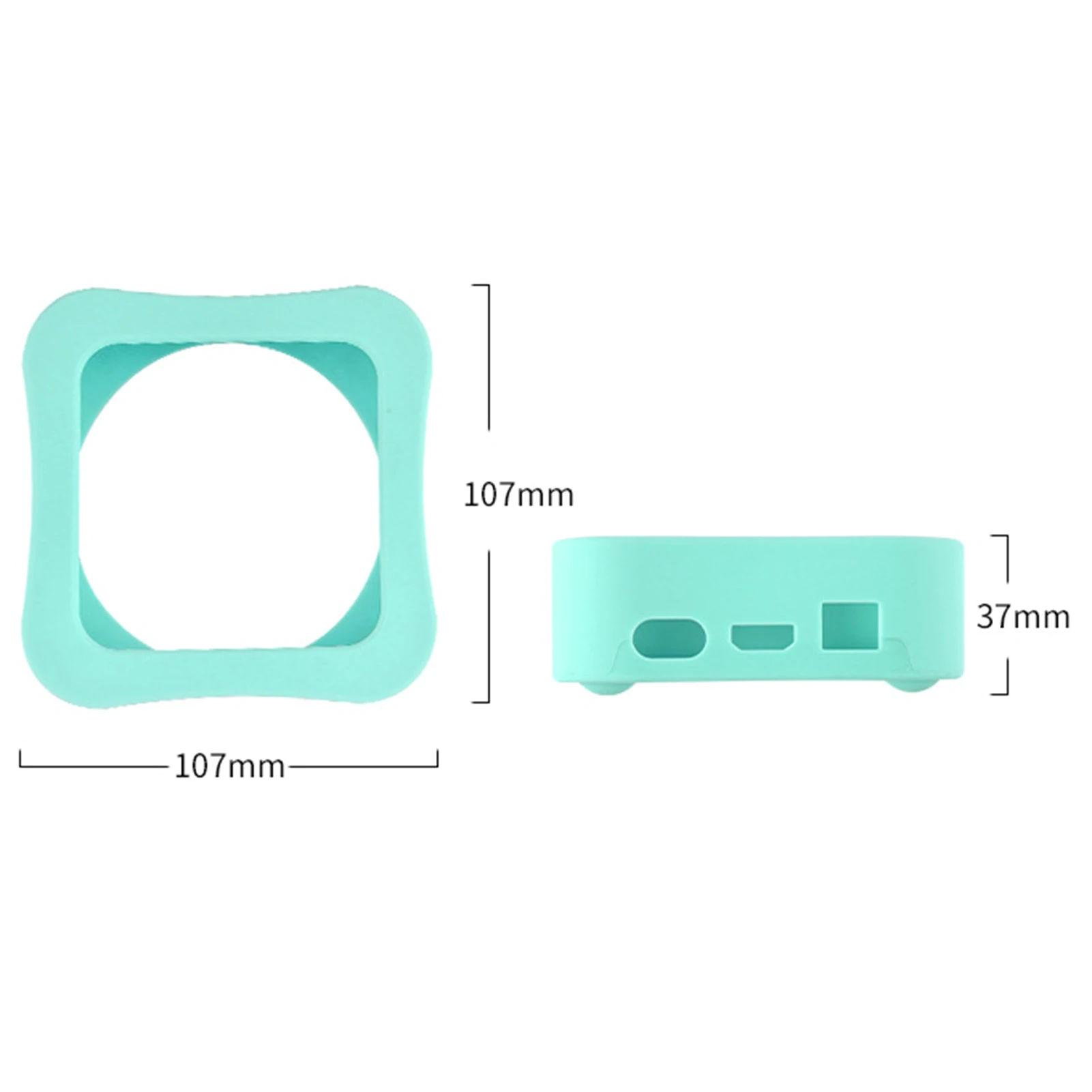 Protective Case Compatible for Apple TV 4K Anti Slip Shock Proof Silicone Cover 
Protective Case Compatible for Apple TV 4K Anti Slip Shock Proof Silicone Cover