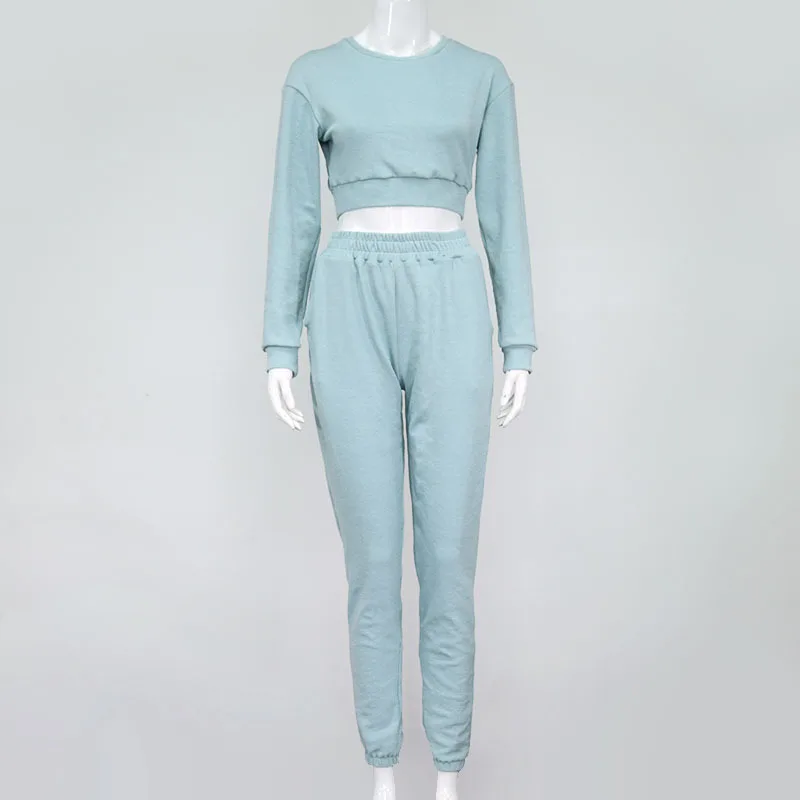 BOOFEENAA Solid Sportwear Two Piece Set Long Sleeve Top and Pants Fall Winter Clothes for Woman Tracksuit Lounge Wear C97-EA83
BOOFEENAA Solid Sportwear Two Piece Set Long Sleeve Top and Pants Fall Winter Clothes for Woman Tracksuit Lounge Wear C97-EA83
