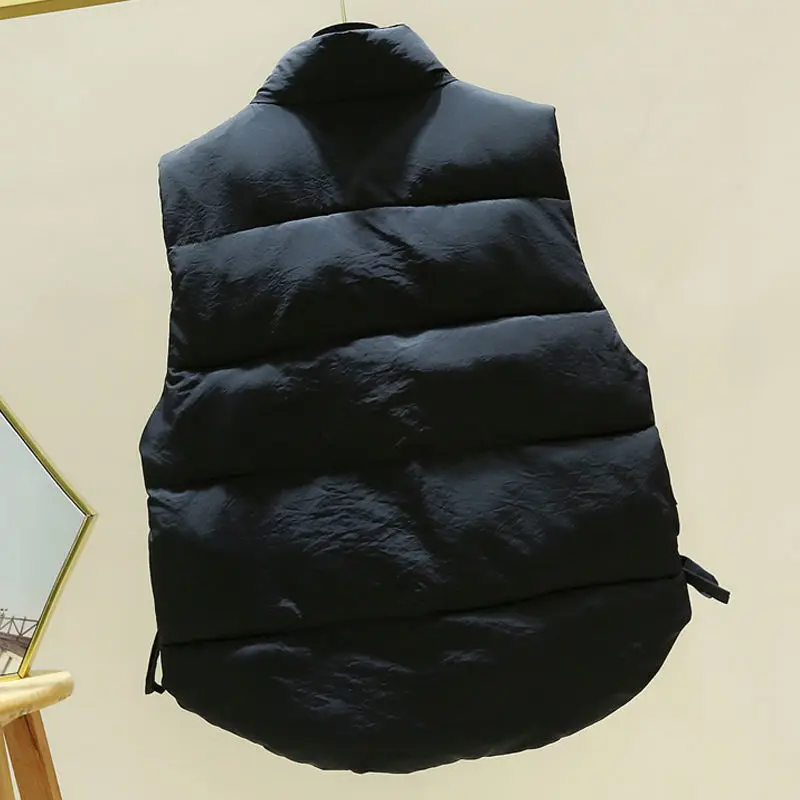 2020 Women Winter Vest Coat Stand Collar Sleeveless Women Chic Short Vest Warm Jackets Chaleco Mujer Gilet Casaco Feminino G28
2020 Women Winter Vest Coat Stand Collar Sleeveless Women Chic Short Vest Warm Jackets Chaleco Mujer Gilet Casaco Feminino G28