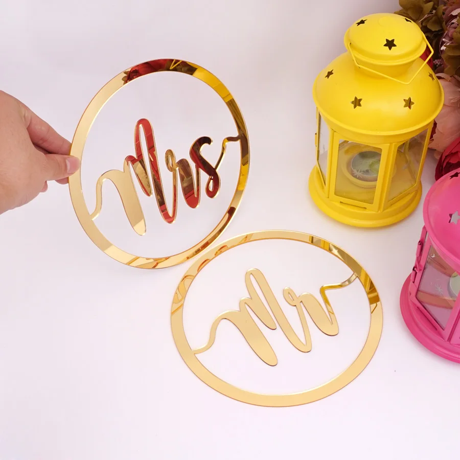 Custom Personalised Mirror Mr & Mrs Wedding Gifts Hanging Signs Event Chair Party Favor Decoration
Custom Personalised Mirror Mr & Mrs Wedding Gifts Hanging Signs Event Chair Party Favor Decoration