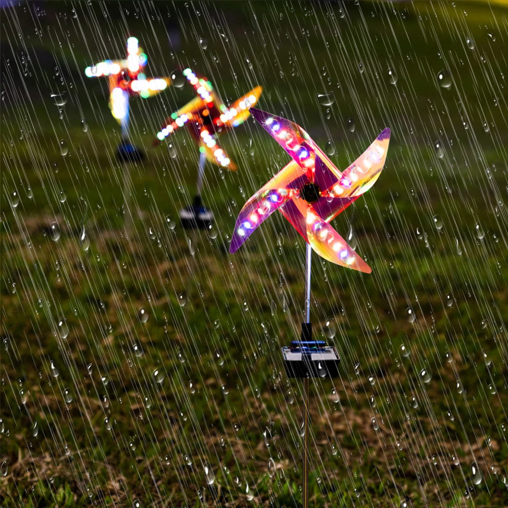 2pcs Windmill Waterproof Night Light Solar Ground Light Outdoor Garden Path Landscape Lights For Garden Outdoor Decoration
2pcs Windmill Waterproof Night Light Solar Ground Light Outdoor Garden Path Landscape Lights For Garden Outdoor Decoration