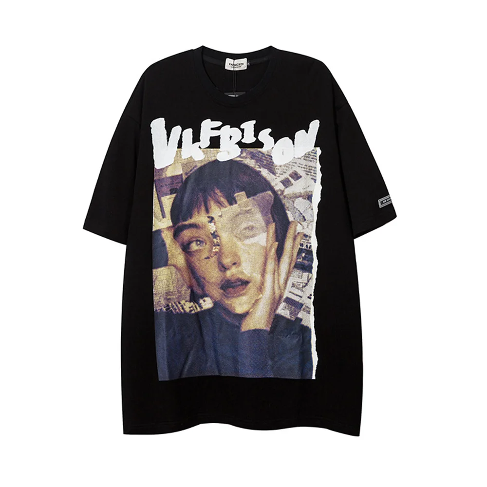 2022 Summer Men T-Shirt Letter Girl Graphic Print T Shirt Harajuku Retro Casual Tees Tops Streetwear Hip Hop Loose Cotton Tshirt
2022 Summer Men T-Shirt Letter Girl Graphic Print T Shirt Harajuku Retro Casual Tees Tops Streetwear Hip Hop Loose Cotton Tshirt