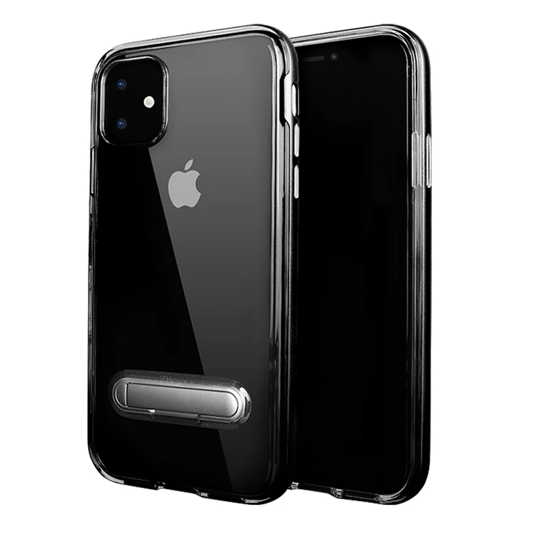 

SGP Spigen Crystal Hybrid Clear Tpu Cell Phone Cases with PC stand for iPhone 12 Pro Max 12Mini 11 SE 2020 X XS XR 8 7 6 6s Plus