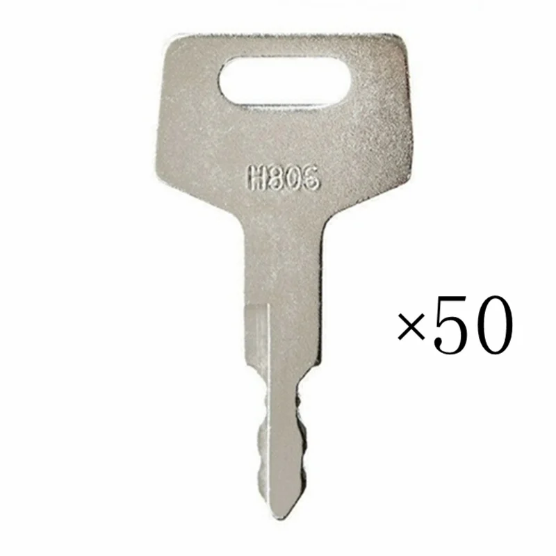 

50pc key For Takeuchi New Holland Excavator For Case Gehl Track Skid Steer H806