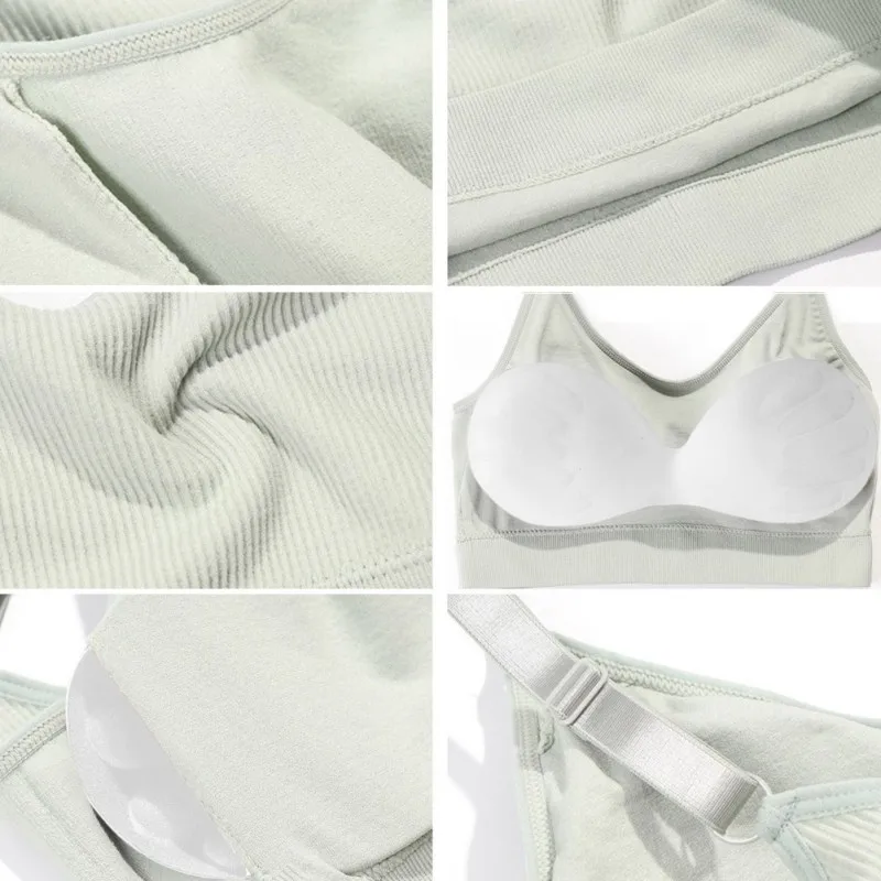 Seamless Sports Bra Female Sexy Fitness Tube Top Bra Comfortable Crop Top Women Push Up Bras
Seamless Sports Bra Female Sexy Fitness Tube Top Bra Comfortable Crop Top Women Push Up Bras