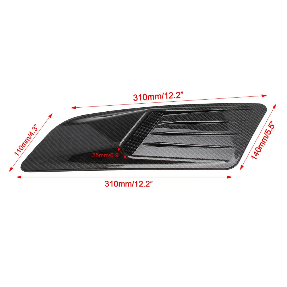 New Car Auto Side Air Outlet Air Intake Sticker Hood Decorative Air Outlet Exterior Accessories High Quality Durable Practical
New Car Auto Side Air Outlet Air Intake Sticker Hood Decorative Air Outlet Exterior Accessories High Quality Durable Practical