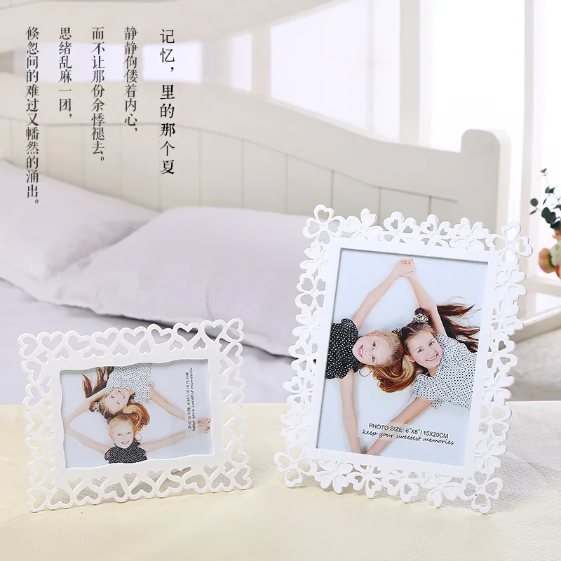 Simple and creative photo frame set-up 6 inch 7 inch 8 inch 10 inch horizontal and vertical can be placed garden hollow frame
Simple and creative photo frame set-up 6 inch 7 inch 8 inch 10 inch horizontal and vertical can be placed garden hollow frame