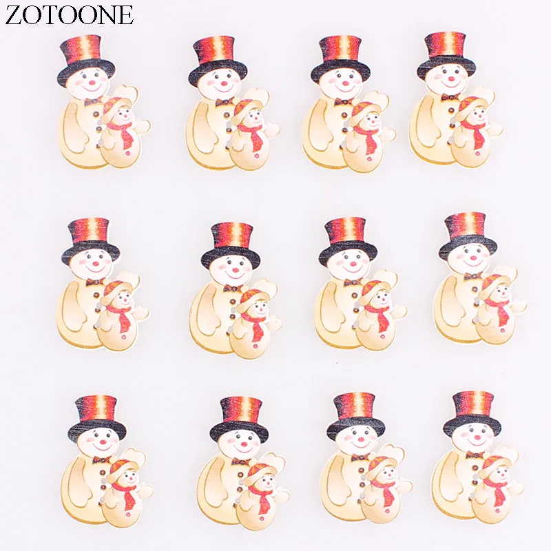 ZOTOONE Handmade Wooden Christmas snowman Button Noel Accessories Scrapbooking for Clothing DIY Craft Decoration Button E
ZOTOONE Handmade Wooden Christmas snowman Button Noel Accessories Scrapbooking for Clothing DIY Craft Decoration Button E