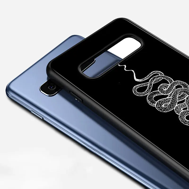 Silicone Black Cover animal Snake Flower for Samsung Galaxy Note 10 Pro 9 8 Plus S10 5G S9 S8 S7 Plus S6 Phone case
Silicone Black Cover animal Snake Flower for Samsung Galaxy Note 10 Pro 9 8 Plus S10 5G S9 S8 S7 Plus S6 Phone case