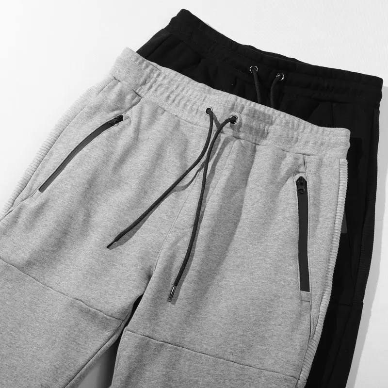 Spring Autumn New Mens Pants 100% Cotton Casual Sports Fitness joggers men Leggings Zipper Drawstring Fashion Trousers 
Spring Autumn New Mens Pants 100% Cotton Casual Sports Fitness joggers men Leggings Zipper Drawstring Fashion Trousers