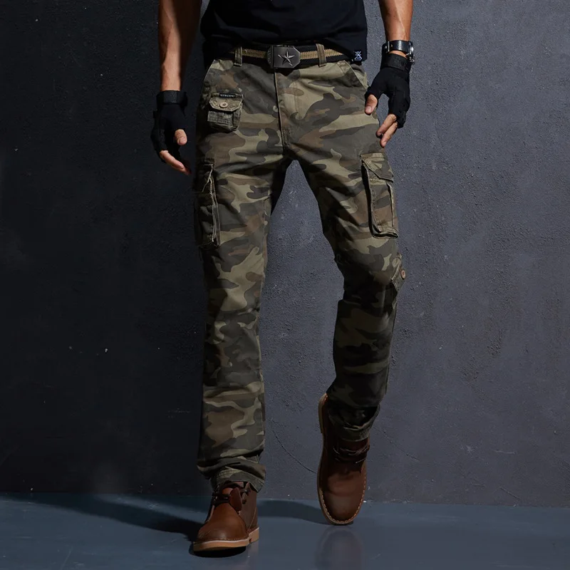FAKUNTN Cargo Tactical Spring Military Pants Cotton Casual Camouflage Trousers Men Pantalon Homme
FAKUNTN Cargo Tactical Spring Military Pants Cotton Casual Camouflage Trousers Men Pantalon Homme