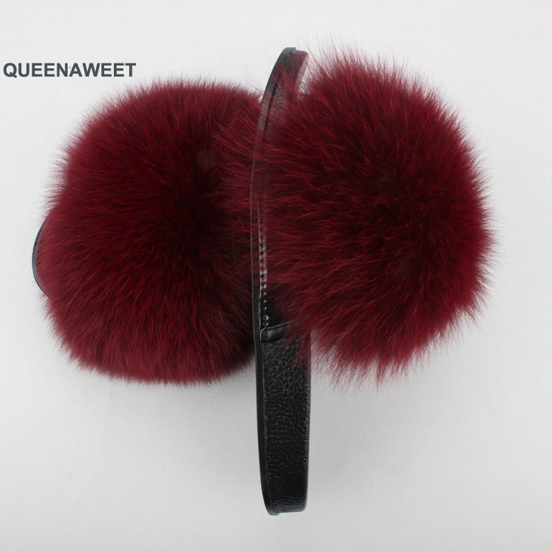 2019 New Design Real Fox Fur Slippers Women's Plush Slides Customized Rainbow Color Female Fashion Jelly Bags
2019 New Design Real Fox Fur Slippers Women's Plush Slides Customized Rainbow Color Female Fashion Jelly Bags