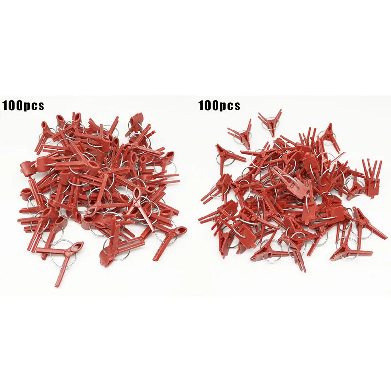 100Pcs Wholesale Plastic Grafting Clips Plant Garden Vegetables Hanging Ornament Practical Gardening Tool
100Pcs Wholesale Plastic Grafting Clips Plant Garden Vegetables Hanging Ornament Practical Gardening Tool