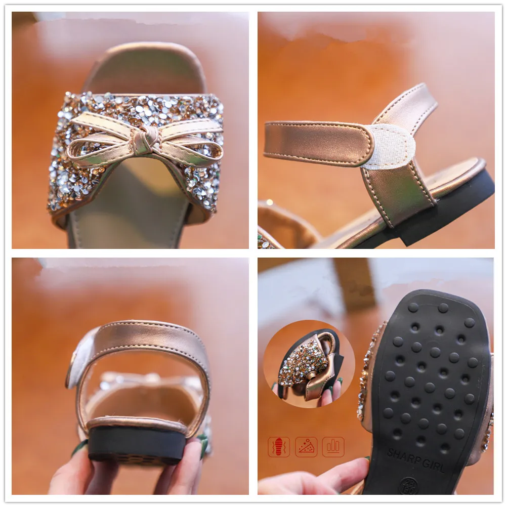 KINE PANDA Girls Sandals Summer Kids Shoes School Student Toddler Girl Kindergarten 2 4 6 8 10 Years Old Bowtie Princess Flats
KINE PANDA Girls Sandals Summer Kids Shoes School Student Toddler Girl Kindergarten 2 4 6 8 10 Years Old Bowtie Princess Flats