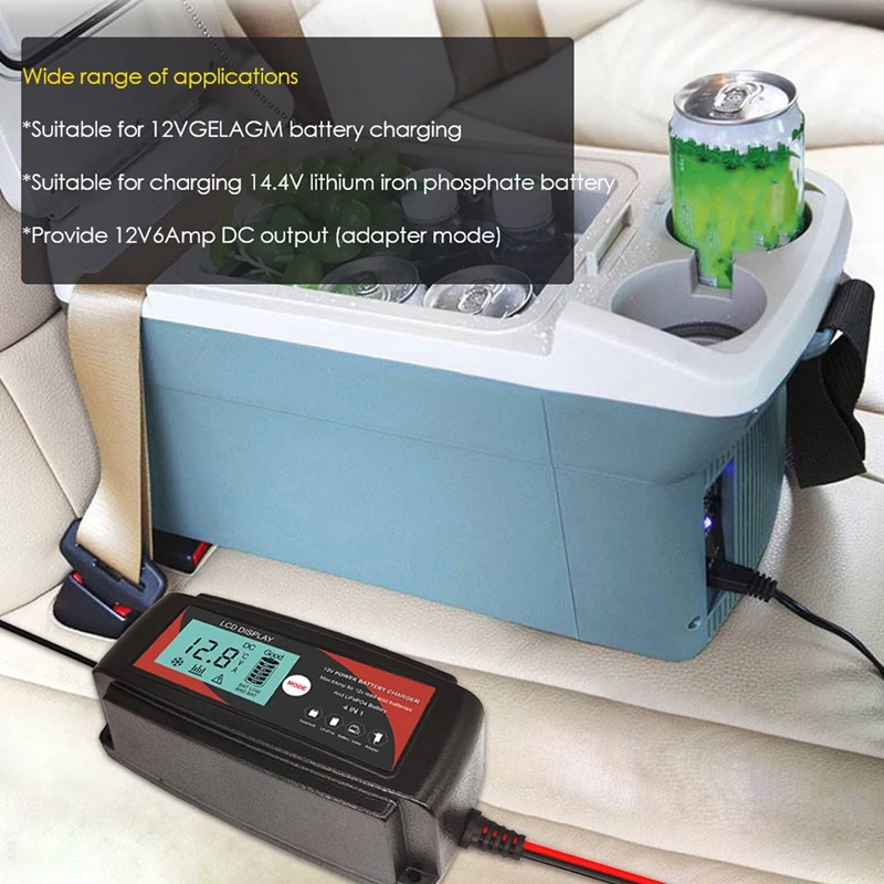 Plug Car Jump Starter Emergency 12V Power Bank Battery Charger with LCD Display Car Battery Booster Buster
Plug Car Jump Starter Emergency 12V Power Bank Battery Charger with LCD Display Car Battery Booster Buster