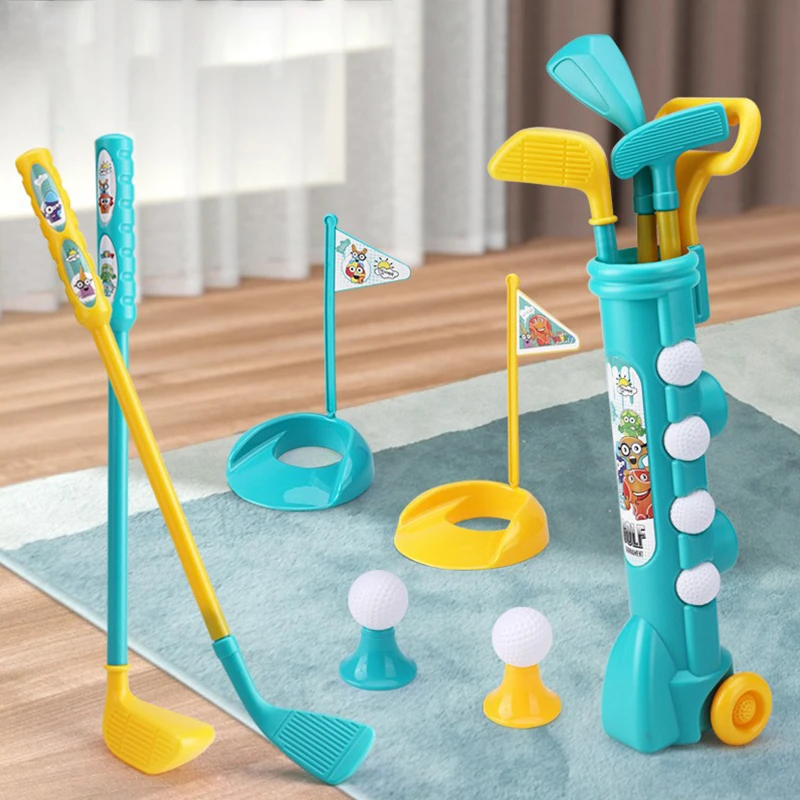 Outdoor Funny Children Golf Toy Set Kids Learning Early Education Sports Game Exercise Ball Toys Boys And Girls Interactive Toys
Outdoor Funny Children Golf Toy Set Kids Learning Early Education Sports Game Exercise Ball Toys Boys And Girls Interactive Toys