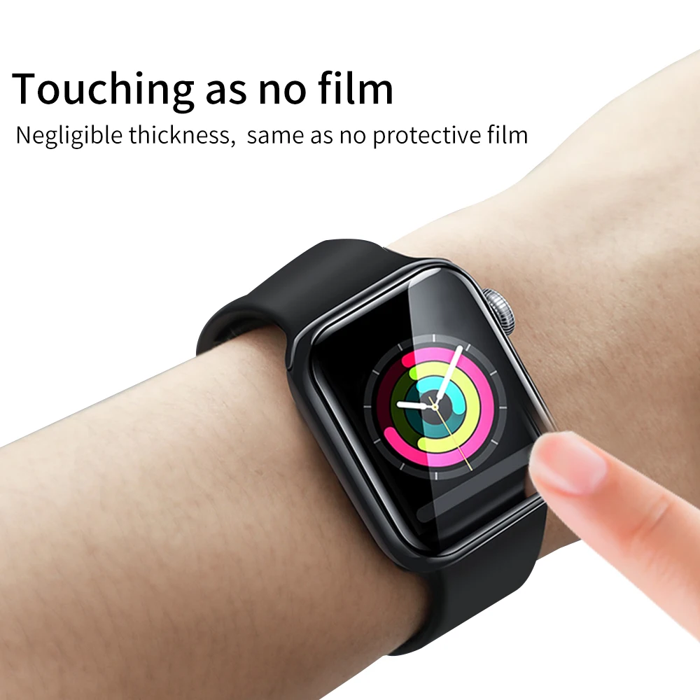 3Pcs 3D Full Cover Tempered Glass for Apple Watch 6 SE 5 4 40mm 44mm Waterproof Screen Protector Film for iwatch 3 2 1 38mm 42mm
3Pcs 3D Full Cover Tempered Glass for Apple Watch 6 SE 5 4 40mm 44mm Waterproof Screen Protector Film for iwatch 3 2 1 38mm 42mm