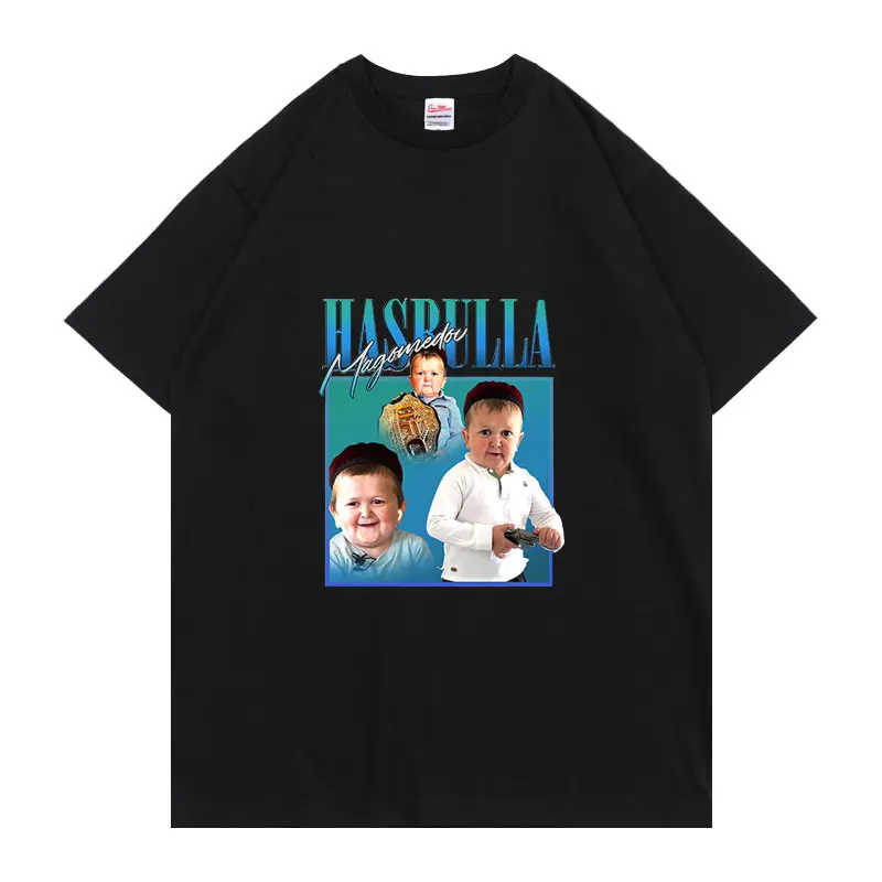 Hasbulla Fighting Meme T-shirt Mini Khabib Blogger T Shirts High Quality Men Women Pure Cotton Premium Tee Tops Mens Streetwear
Hasbulla Fighting Meme T-shirt Mini Khabib Blogger T Shirts High Quality Men Women Pure Cotton Premium Tee Tops Mens Streetwear