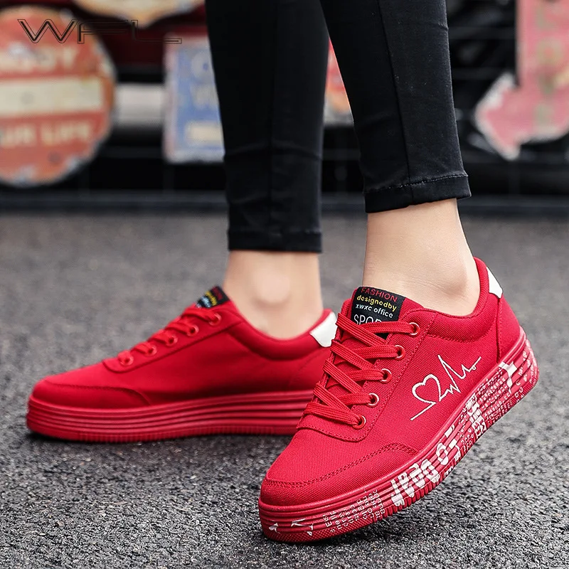 WFL Fashion Women Shoes Men Zapatos Dorados Para Mujer Vulcanized Shoes Lace-up Casual Breathable Canvas Shoes Zapatillas Mujer
WFL Fashion Women Shoes Men Zapatos Dorados Para Mujer Vulcanized Shoes Lace-up Casual Breathable Canvas Shoes Zapatillas Mujer