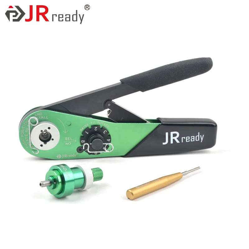 Набор ручных обжимных инструментов JRready M22520/7-01 JST2511 для автомобильных электрических коннекторов серии Harting/TE/WAIN 16-28AWG
Набор ручных обжимных инструментов JRready M22520/7-01 JST2511 для автомобильных электрических коннекторов серии Harting/TE/WAIN 16-28AWG