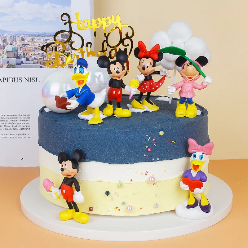 Cartoon Mickey mouse Minnie Baking Cake Decoration Ornaments Cake Topper Baby Birthday Party Decoration Supplies Birthday Gift
Cartoon Mickey mouse Minnie Baking Cake Decoration Ornaments Cake Topper Baby Birthday Party Decoration Supplies Birthday Gift