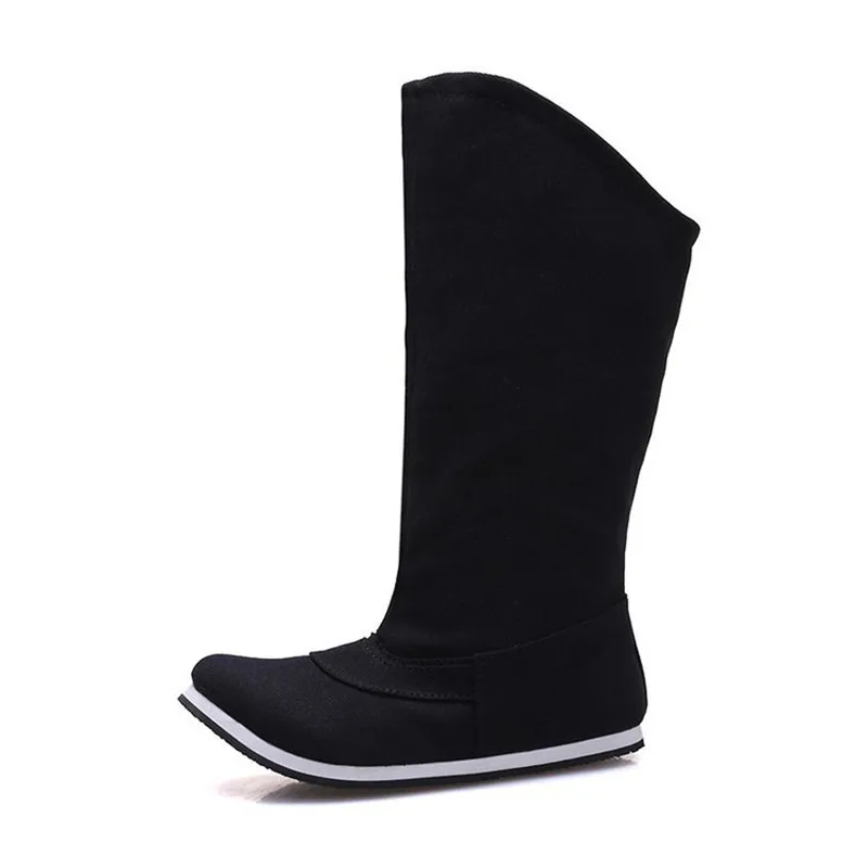 Corporis big size 34-44 fashion flats shoes woman round toe women boots black canvas shoe classic women knee high boots 2020 new
Corporis big size 34-44 fashion flats shoes woman round toe women boots black canvas shoe classic women knee high boots 2020 new