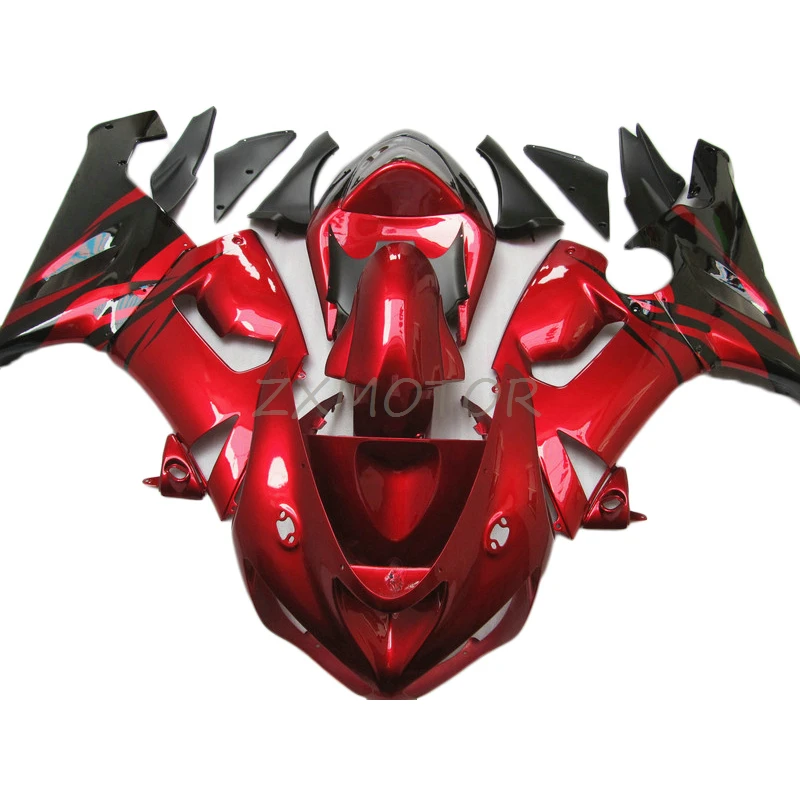 Injection Full Body Motorcycle Bodywork Fairings For 2005 2006 Kawasaki ZX6R Glossy Red Black zx6r 05 06 fairing Kits KL29
Injection Full Body Motorcycle Bodywork Fairings For 2005 2006 Kawasaki ZX6R Glossy Red Black zx6r 05 06 fairing Kits KL29