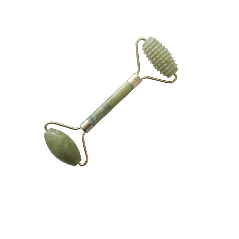Double Green Emerald Elliptical Roller Massager Eye Neck Health Care Thin Face Jade Beauty Massager Foam Packaging
Double Green Emerald Elliptical Roller Massager Eye Neck Health Care Thin Face Jade Beauty Massager Foam Packaging