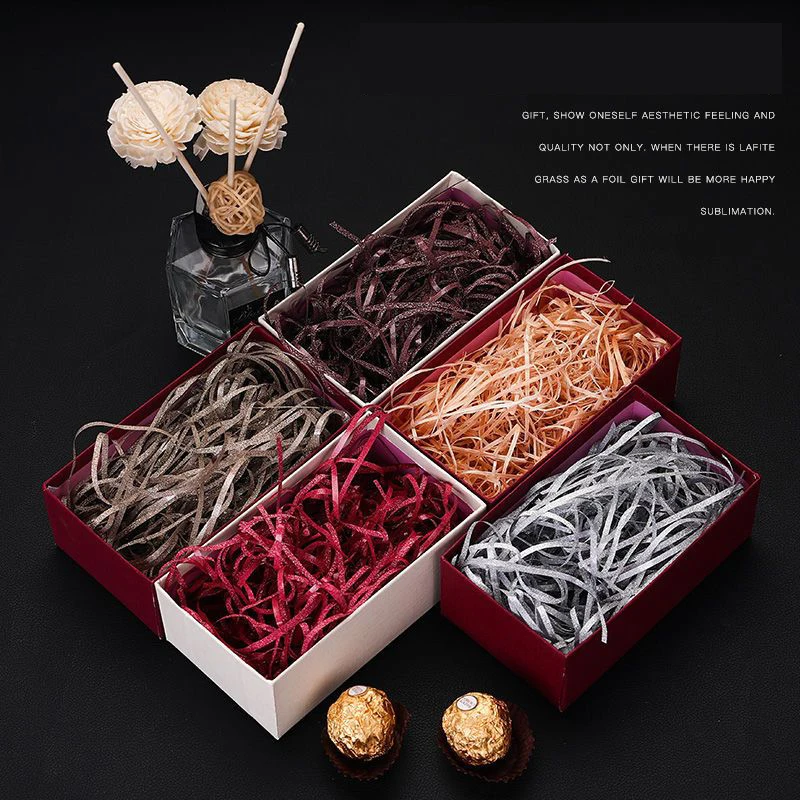 100g Colorful Flashy Shredded Paper Filler Crinkle Raffia Paper Shred Wedding Birthday Party Gift Box DIY Packaging Decoration
100g Colorful Flashy Shredded Paper Filler Crinkle Raffia Paper Shred Wedding Birthday Party Gift Box DIY Packaging Decoration