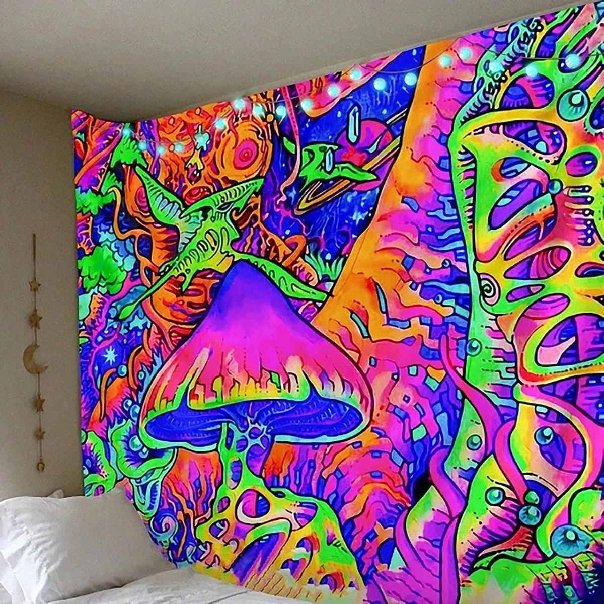 Trippy Mushroom Tapestry Psychedelic Art Wall Hanging Throw Blanket Home Decors Rectangle Home Decor Accessories For Living Room
Trippy Mushroom Tapestry Psychedelic Art Wall Hanging Throw Blanket Home Decors Rectangle Home Decor Accessories For Living Room