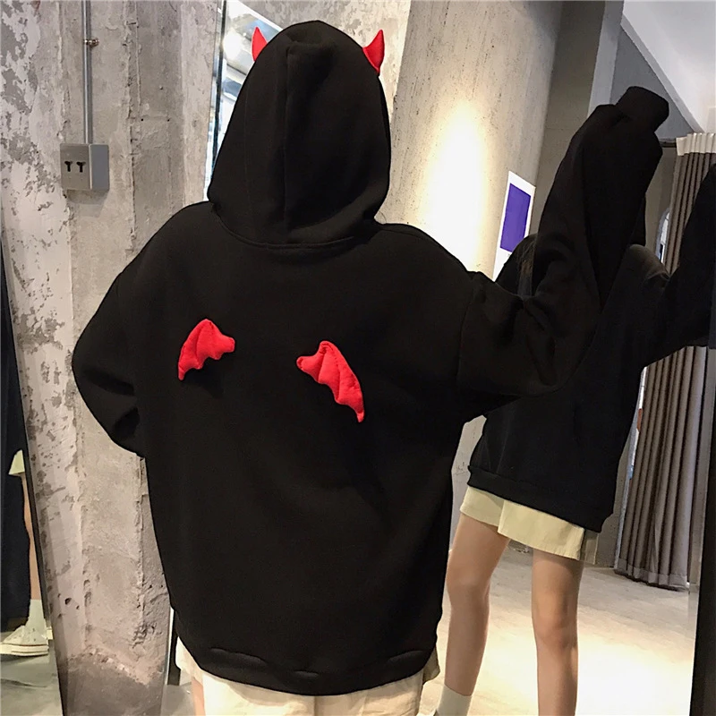 Kawaii Oversized Hoodies Womens Autumn Streetwear Cute Sweatshirts Casual Black Winter Patchwork Thin Sweatshirt New 2021
Kawaii Oversized Hoodies Womens Autumn Streetwear Cute Sweatshirts Casual Black Winter Patchwork Thin Sweatshirt New 2021