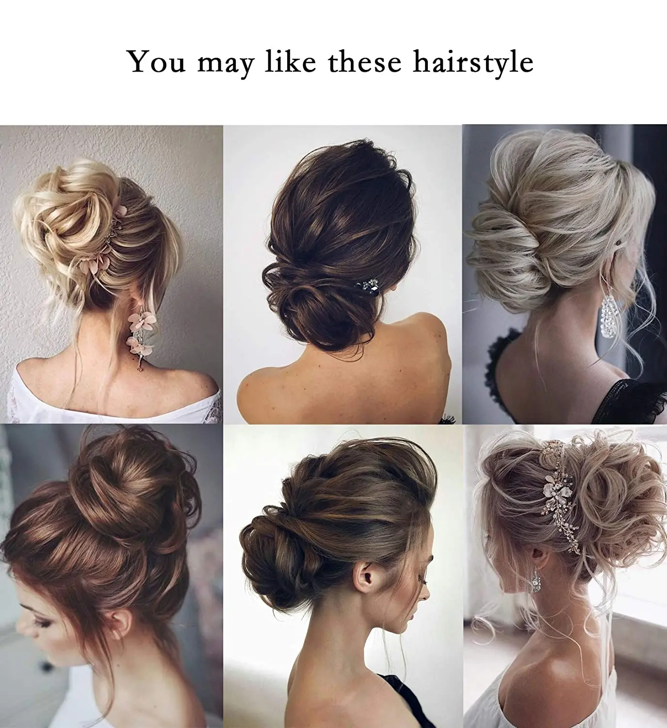 XBwig Curly Chignon Hairpiece Synthetic Tousled Messy Bun Hair Elastic Band Updo Chignon Hair Hairpiece For Women
XBwig Curly Chignon Hairpiece Synthetic Tousled Messy Bun Hair Elastic Band Updo Chignon Hair Hairpiece For Women