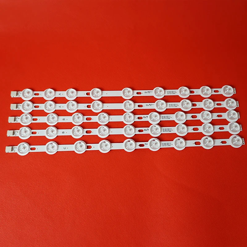 New LED backlight strip 40" 39" NDV REV1.0 ABC For TOSHIBA 40L3433DG VESTEL VES390UNDC-01 VES400UNDS-01 VES400UNDS-02
New LED backlight strip 40" 39" NDV REV1.0 ABC For TOSHIBA 40L3433DG VESTEL VES390UNDC-01 VES400UNDS-01 VES400UNDS-02