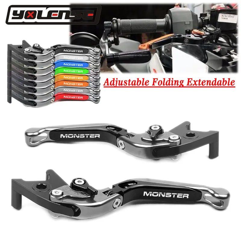 Motorcycle Accessories Folding Extendable Brake Clutch Levers For DUCATI 400 MONSTER 620 695 MONSTER / 620 MTS MONSTER S2R 800
Motorcycle Accessories Folding Extendable Brake Clutch Levers For DUCATI 400 MONSTER 620 695 MONSTER / 620 MTS MONSTER S2R 800
