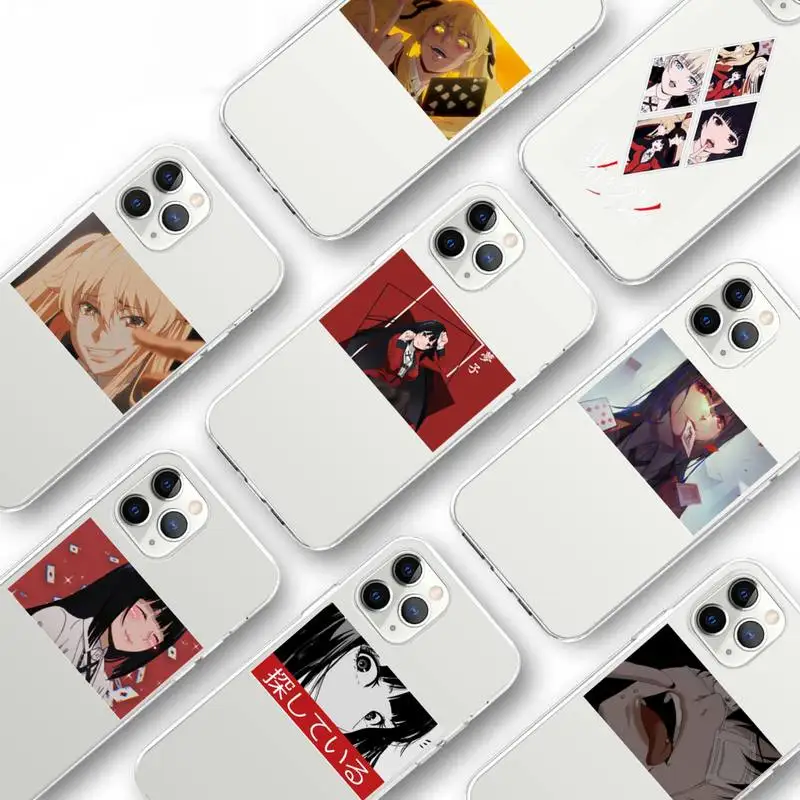 Japanese Anime Jabami Yumeko Phone Case Transparent for iPhone Samsung S 11 12 6 7 8 9 10 20 Pro X XS Max XR Plus lite
Japanese Anime Jabami Yumeko Phone Case Transparent for iPhone Samsung S 11 12 6 7 8 9 10 20 Pro X XS Max XR Plus lite