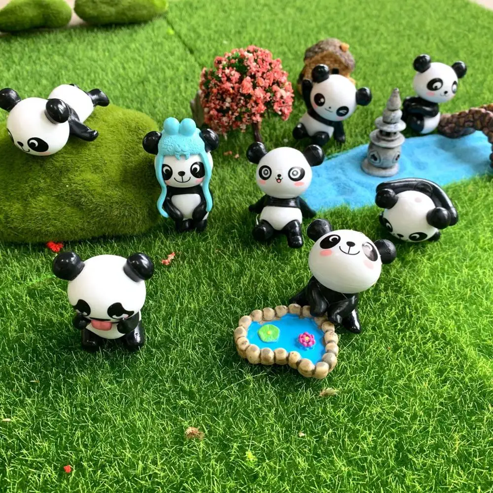 Mini Cute Small Panda Fairy Garden Miniatures Ornament Decoration Micro Landscape Bonsai Figurine DIY Home
Mini Cute Small Panda Fairy Garden Miniatures Ornament Decoration Micro Landscape Bonsai Figurine DIY Home