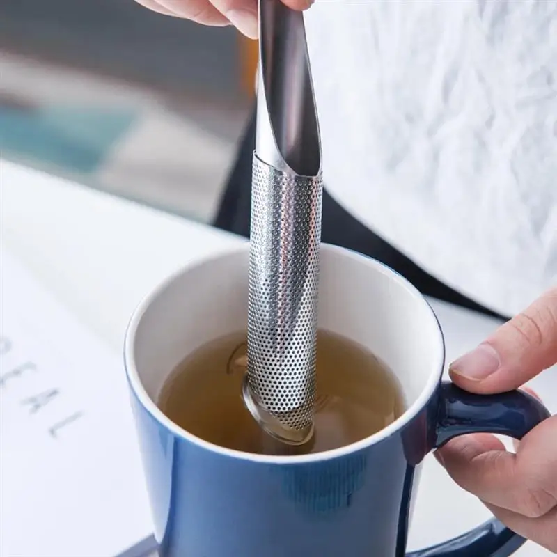 Creative Tea Strainer Stainless Steel Tea Infuser Pipe Design With Hook For Tea Ball Mesh Tea Filter Kitchen Teaware Accessories
Creative Tea Strainer Stainless Steel Tea Infuser Pipe Design With Hook For Tea Ball Mesh Tea Filter Kitchen Teaware Accessories