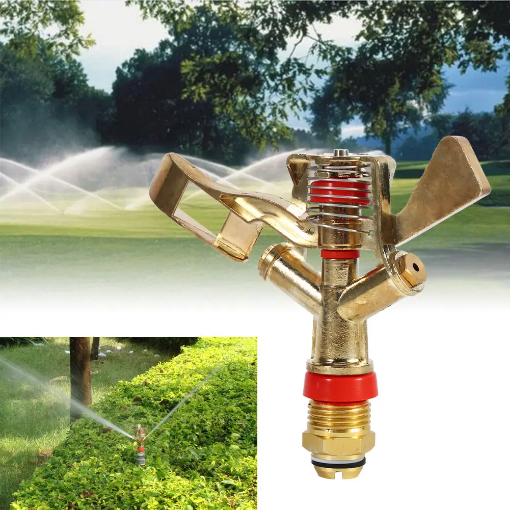 1 XBrass 360° 1/2 \\\" Adjustable Water Sprinkler Lawn Watering Garden Spray Nozzle
1 XBrass 360° 1/2 \\\" Adjustable Water Sprinkler Lawn Watering Garden Spray Nozzle