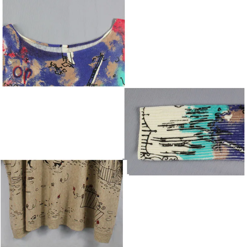 2021 New Fashion Women Autumn Knit Top Female Loose Elegant Printed Pullover Clothes Spring Knitting Sweater Outer Wear G202
2021 New Fashion Women Autumn Knit Top Female Loose Elegant Printed Pullover Clothes Spring Knitting Sweater Outer Wear G202