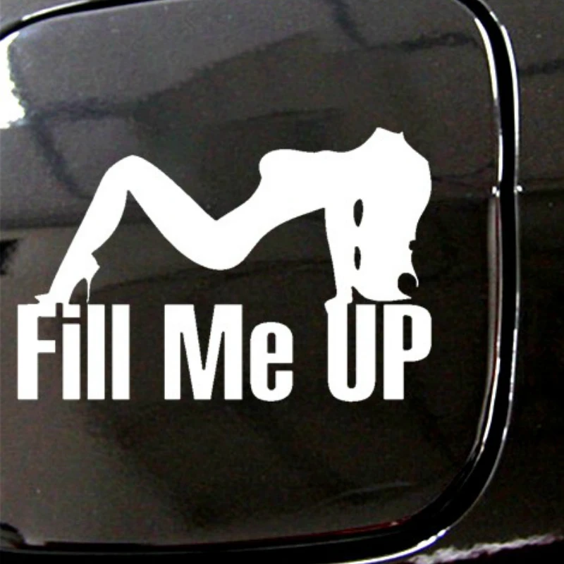 Volkrays Personality Car Stickers Fill Me Up Fuel Tank Cap Sticker Automobile Motorcycle Decorations Accessories PVC,16cm*12cm
Volkrays Personality Car Stickers Fill Me Up Fuel Tank Cap Sticker Automobile Motorcycle Decorations Accessories PVC,16cm*12cm
