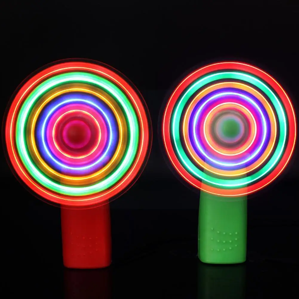

Летние детские игрушки, волшебные игрушки, пластиковый детский веер, интересные портативные мини-игрушки со светодиодной подсветкой для ве...