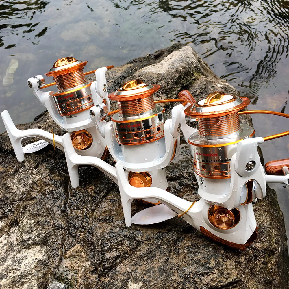 Spinning Fishing Reel 12BB + 1 Bearing Balls 500-9000 Series Metal Coil Spinning Boat Rock Fishing Wheel Reel shimano reel
Spinning Fishing Reel 12BB + 1 Bearing Balls 500-9000 Series Metal Coil Spinning Boat Rock Fishing Wheel Reel shimano reel